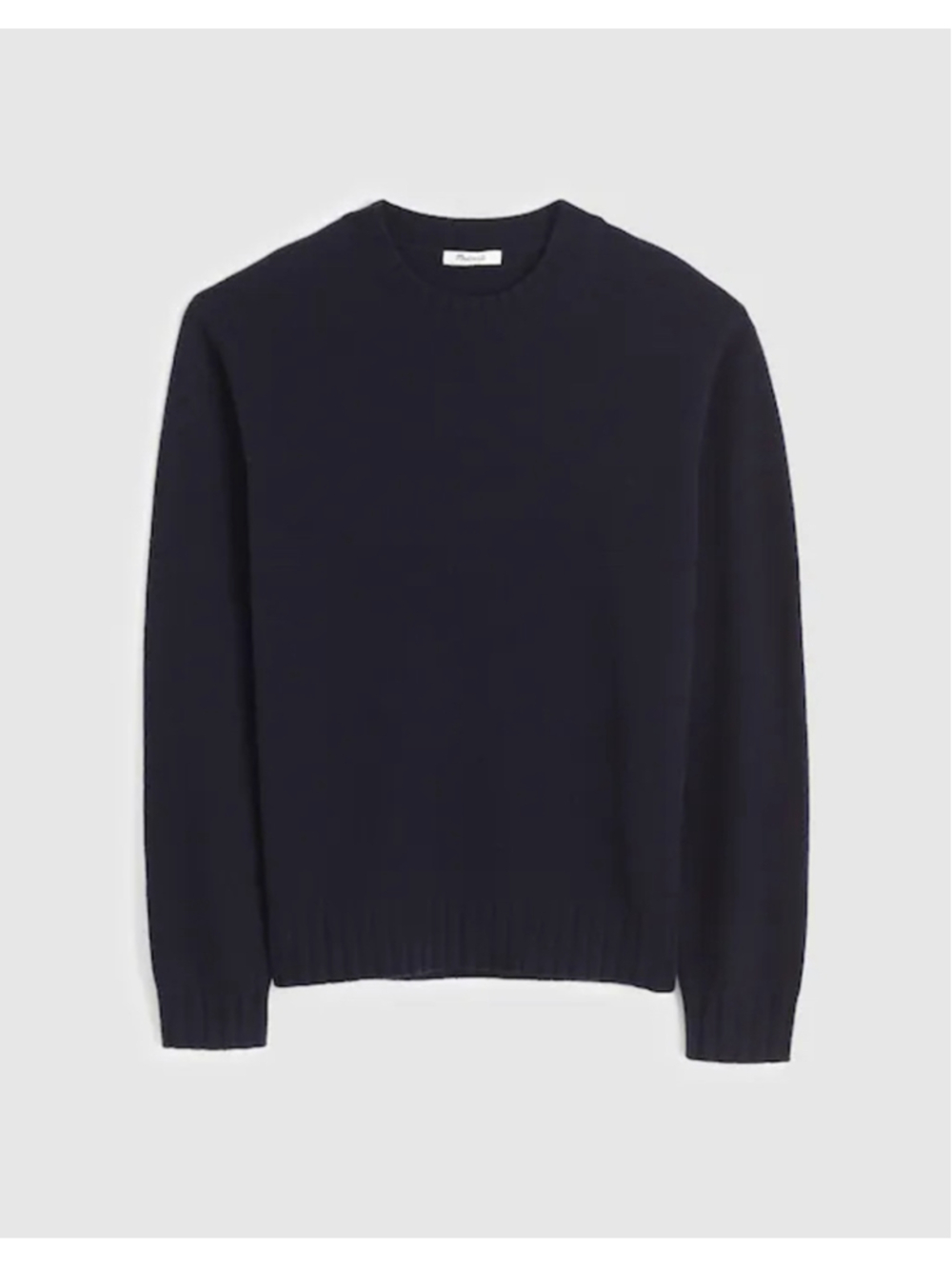 NWT Madewell Crewneck Sweater in Heritage Merino Wool retails $128 size small